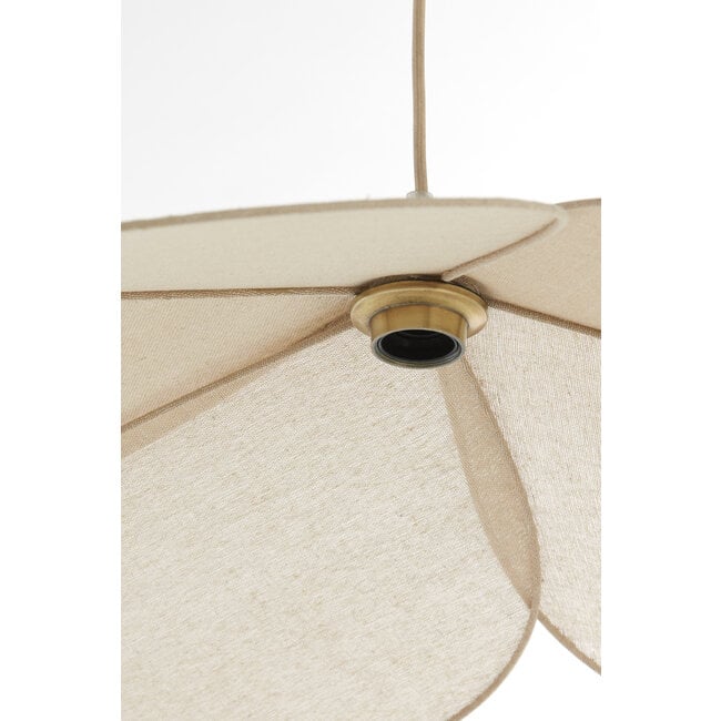 Light en Living Hanglamp Ø79x20 cm FYANO zand