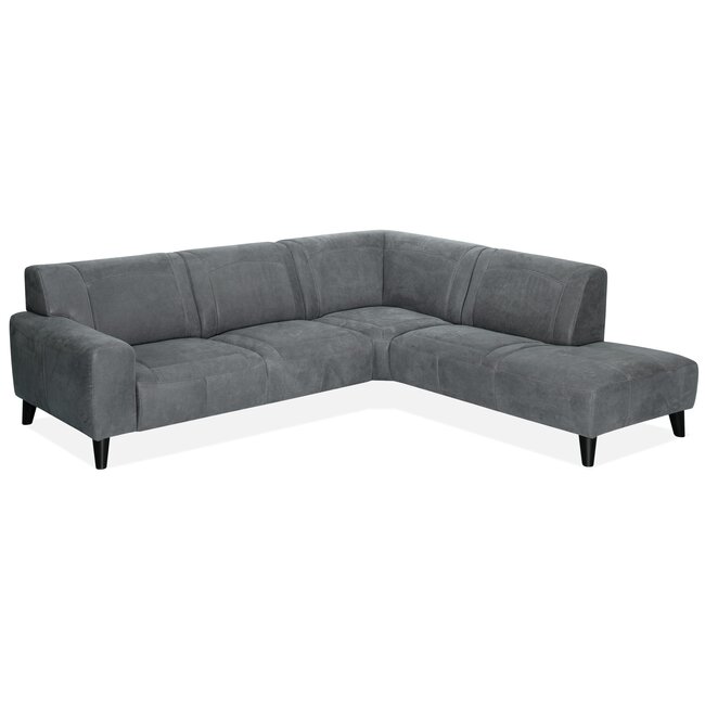 WoonMax Hoekbank Nashville A2 2.5 zits met ottomane Cuba Thyme - Showroommodel