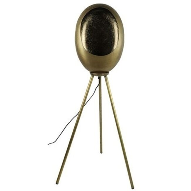 Countryfield Industriële Vloerlamp E27 Eggy in Koper