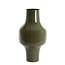 Light en Living Vaas deco Ø27x49 cm SINDO glanzend donker olijf groen+zwart
