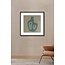 Wandkraft Feel Good 002 - Wandkunst op Forex met houten lijst
