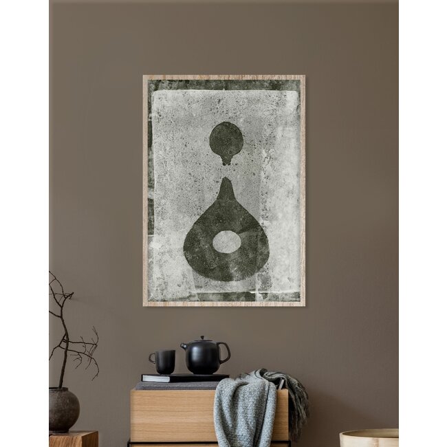 Wandkraft Art Crafts 052 Wanddecoratie op Forex met houten lijst