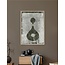 Wandkraft Art Crafts 052 Wanddecoratie op Forex met houten lijst
