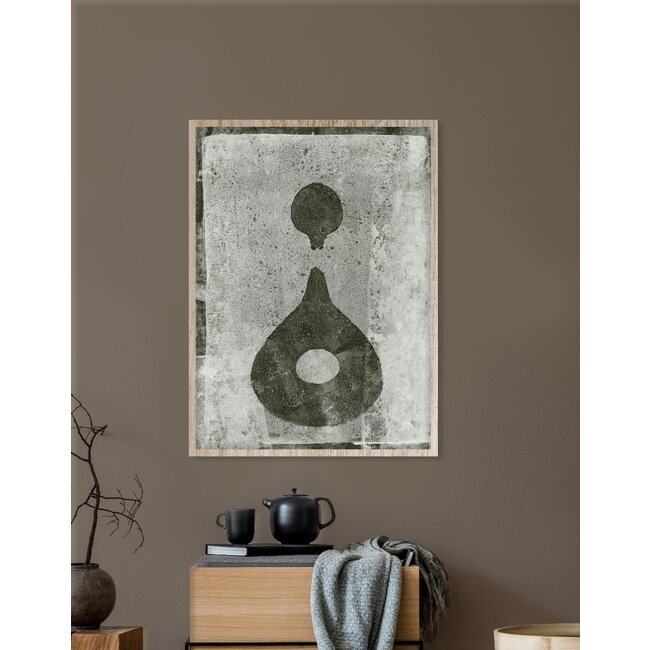 Wandkraft Art Crafts 052 Wanddecoratie op Forex met houten lijst