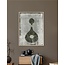 Wandkraft Art Crafts 052 Wanddecoratie op Forex met houten lijst