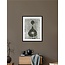 Wandkraft Art Crafts 052 Wanddecoratie op Forex met houten lijst