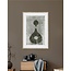 Wandkraft Art Crafts 052 Wanddecoratie op Forex met houten lijst