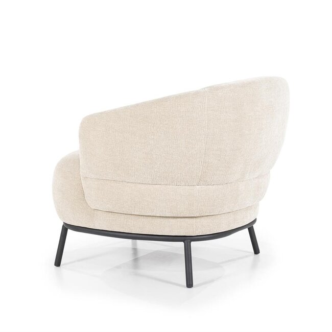 Eleonora Fauteuil David - taupe Safari