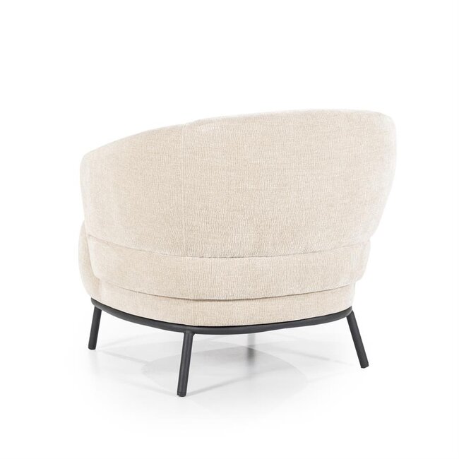 Eleonora Fauteuil David - taupe Safari
