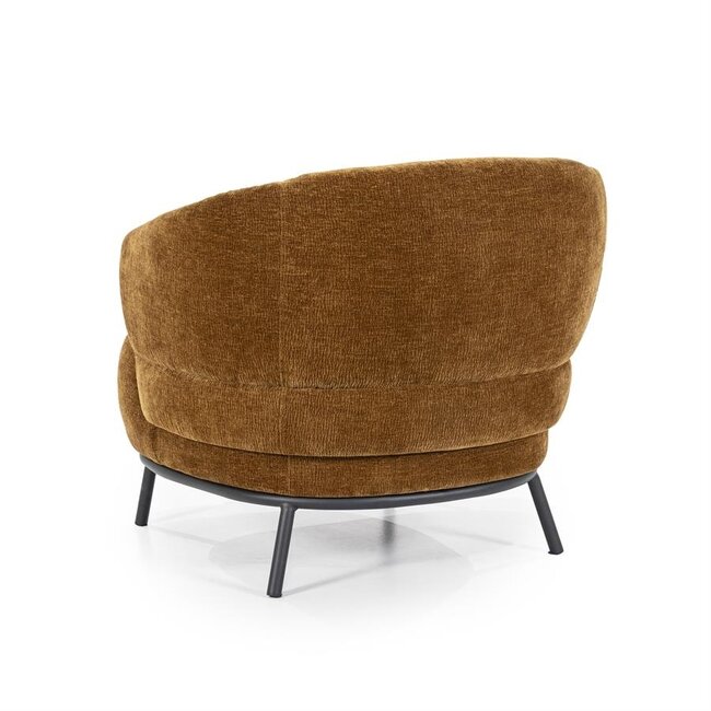 Eleonora Fauteuil David - mosterd Safari