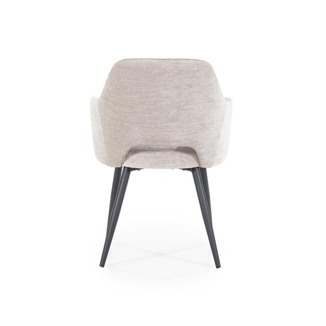Eleonora Stoel Esmee met armleuning - beige Mellow