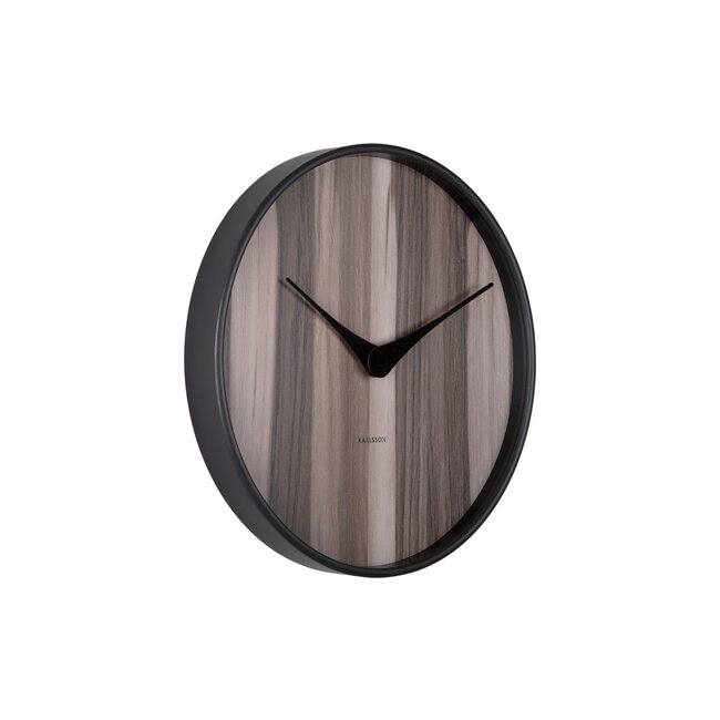 Karlsson Wandklok Wood Melange donker Ø 40 cm