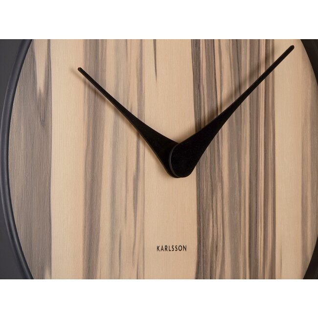 Karlsson Wandklok Wood Melange licht Ø 40 cm