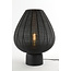 Light en Living Tafellamp Suneko zwart - Ø 35 x 46 cm