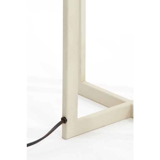 Light en Living Vloerlamp MACE 30x30x140 cm - Crème - Light & Living