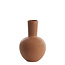 Light en Living Vaas deco Ø28,5x42 cm ULLOA keramiek  mat terra