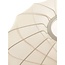 Light en Living Plafonnière Ø50x24 cm PLUMALIA zand