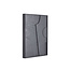 Light en Living Wandornament 80x8x60 cm COLINO  hout mat zwart