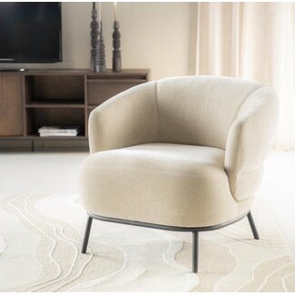 Eleonora Fauteuil David - taupe Safari