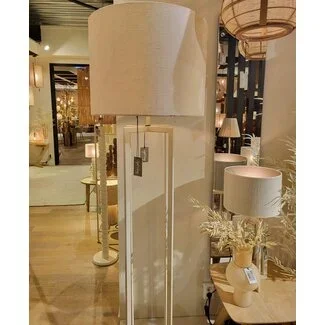 Light en Living Vloerlamp MACE Crème 140 cm