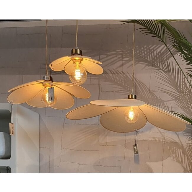 Light en Living Hanglamp Ø30,5x9 cm FYANO zand
