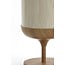 Light en Living Tafellamp Ø22,5x50 cm DANIA hout print naturel+touw crèmeTafellamp Ø22,5x50 cm DANIA hout print naturel+touw crème