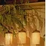 Light en Living Hanglamp 3L 90x22x32 cm DANIA hout print naturel+touw crème