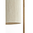 Light en Living Vloerlamp 33,5x28x155 cm DONIO hout print naturel+touw crème