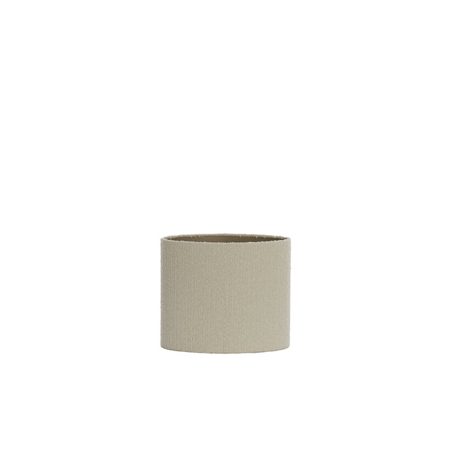 Light en Living Kap ovaal recht smal 30-15-25 cm BOLERO wit