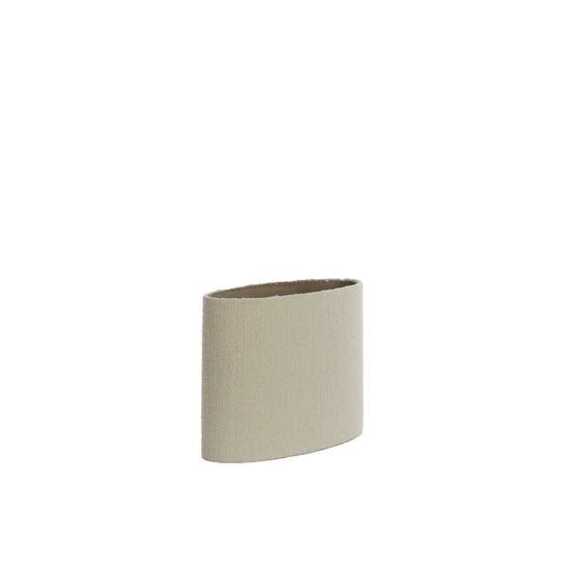 Light en Living Kap ovaal recht smal 38-17,5-28 cm BOLERO wit