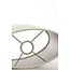 Light en Living Kap ovaal recht smal 38-17,5-28 cm BOLERO wit