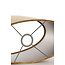 Light en Living Kap ovaal recht smal 45-21-32 cm GEMSTONE brons