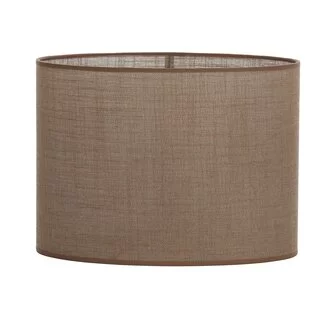 Light en Living Kap ovaal recht smal 38-17,5-19 cm CADEN beige