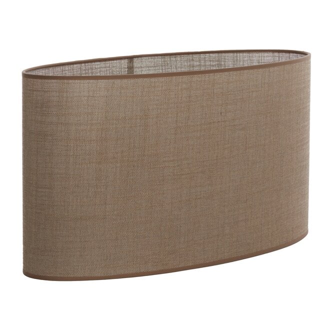 Light en Living Kap ovaal recht smal 58-24-32 cm CADEN beige