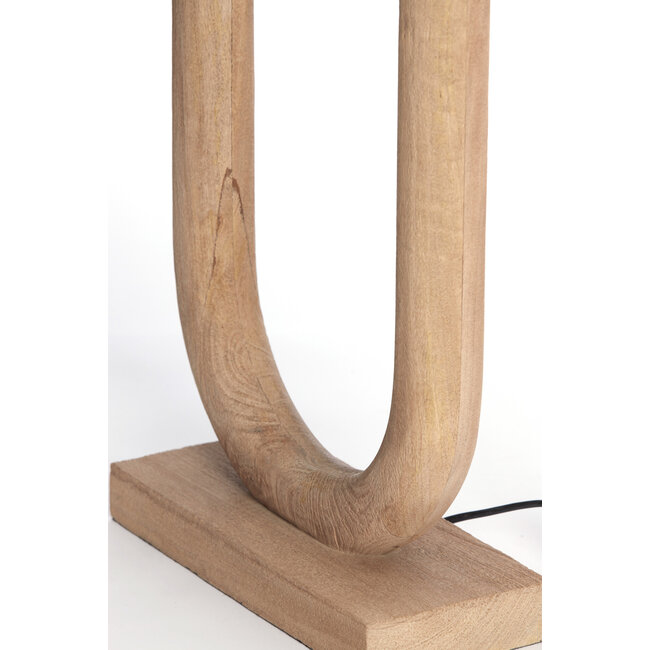 Light en Living Lampvoet 30x12x59 cm PACECO hout mat naturel
