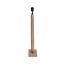 Light en Living Lampvoet 30x12x59 cm PACECO hout mat naturel