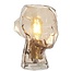 Light en Living Tafellamp Ø20x25 cm HEAD glas bruin vrouw