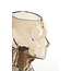 Light en Living Tafellamp Ø20x25 cm HEAD glas bruin vrouw
