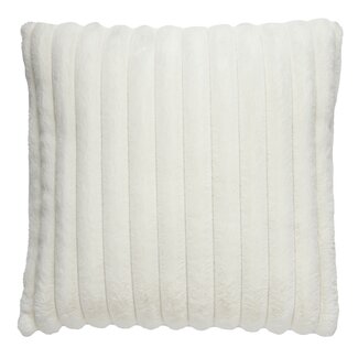 Light en Living Kussen 45x45 cm VAJEN velvet crème