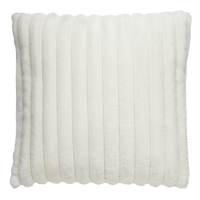 Light en Living Kussen 45x45 cm VAJEN velvet crème