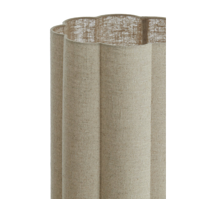 Light en Living Vloerlamp Ø30x165 cm FRINGE naturel+crème