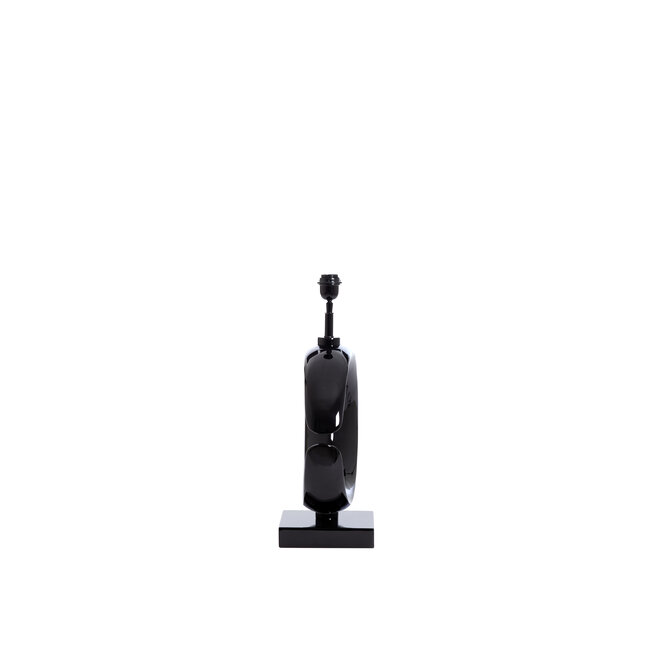 Light en Living Lampvoet 37x20x60 cm MAAN glanzend zwart