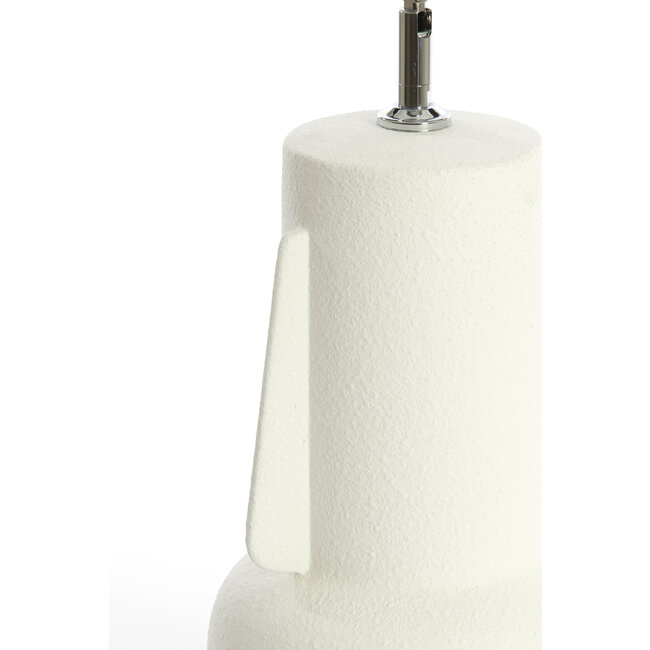 Light en Living Lampvoet Ø19,5x47 cm MATARAM keramiek mat crème