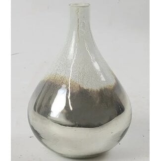 Countryfield Vaas no3 Caryn wit/zilver