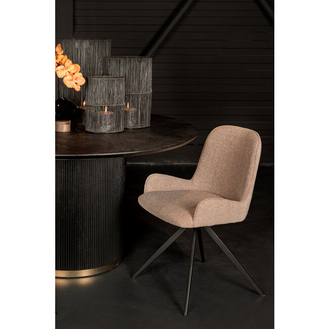 PTMD Eettafelstoel Leander Cream
