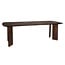 PTMD Eettafel Liber mango bruin gouden poot 280 cm
