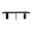 PTMD Eettafel Liber mango zwart gouden poot 200 cm
