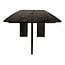PTMD Eettafel Liber mango zwart gouden poot 240 cm