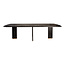 PTMD Eettafel Liber mango zwart gouden poot 280 cm