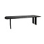 PTMD Eettafel Liber mango zwart gouden poot 280 cm